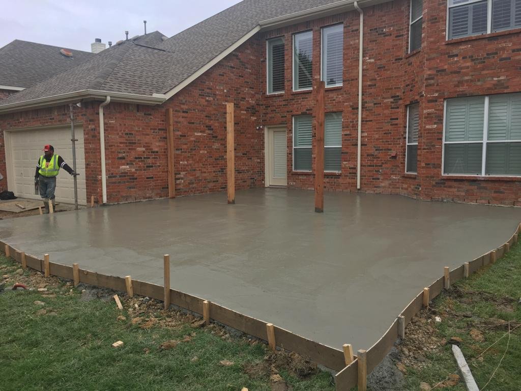 Concrete Patio